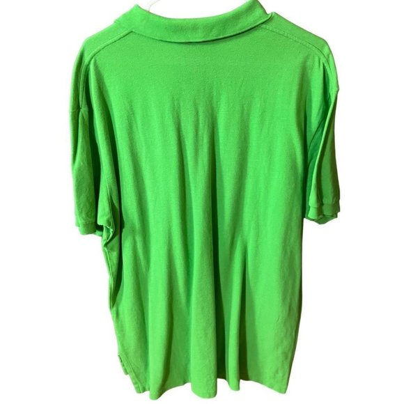 LAUREN Ralph Lauren Polo men's kelly green short sleeve polo shirt size XL - Picture 10 of 14